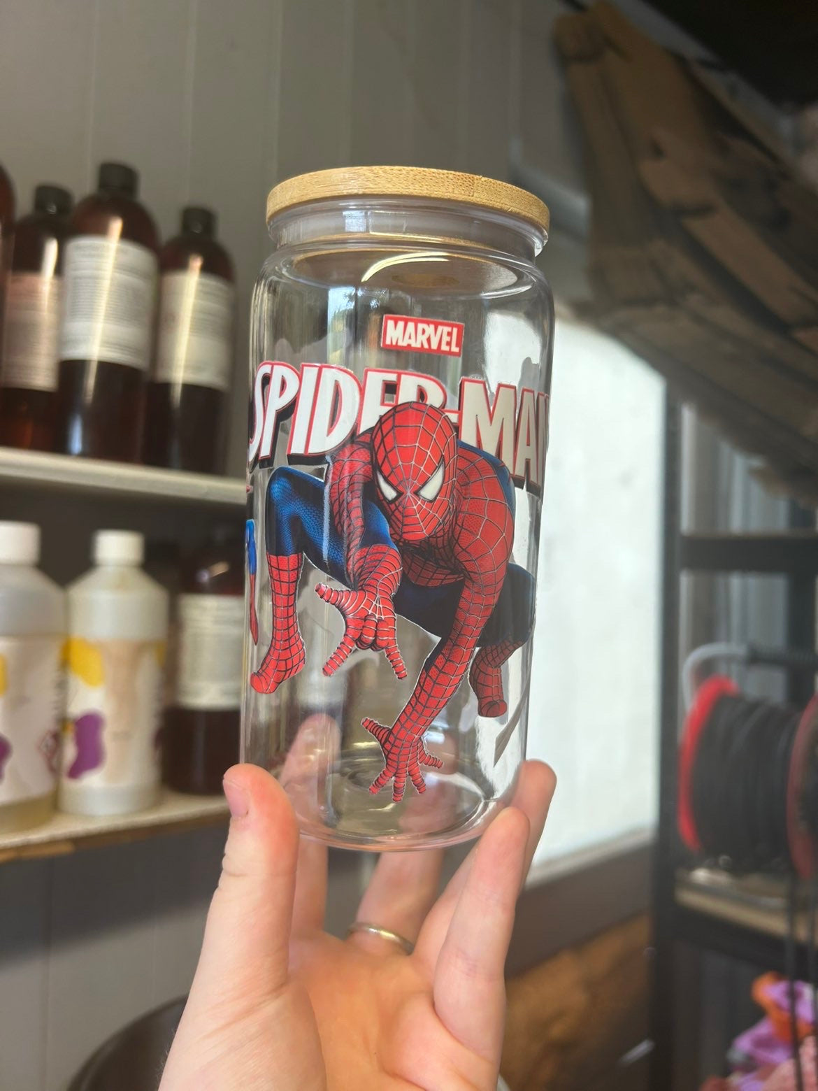 Spiderman Bamboo Cup