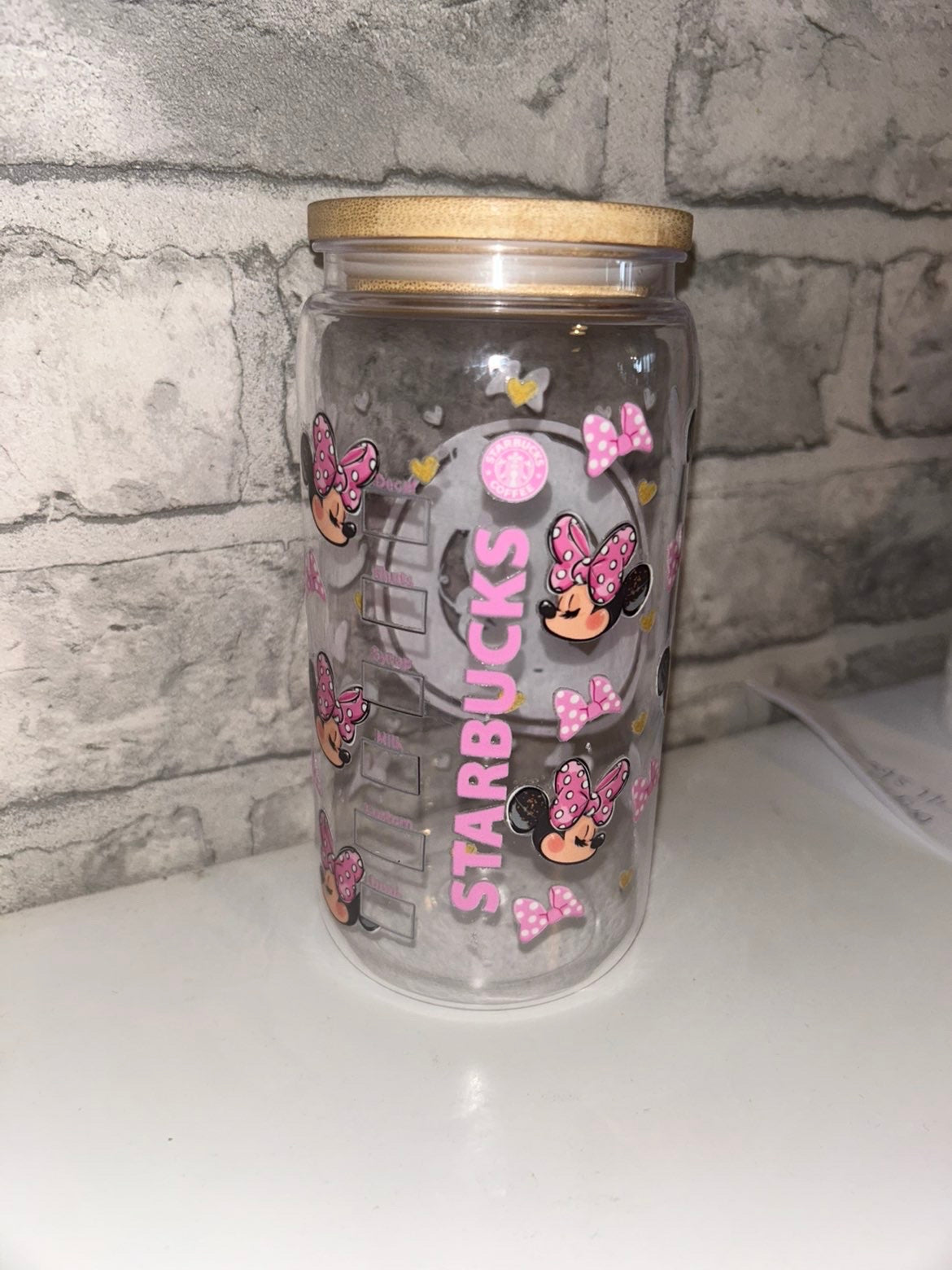 Minnie Mouse Bamboo Cup