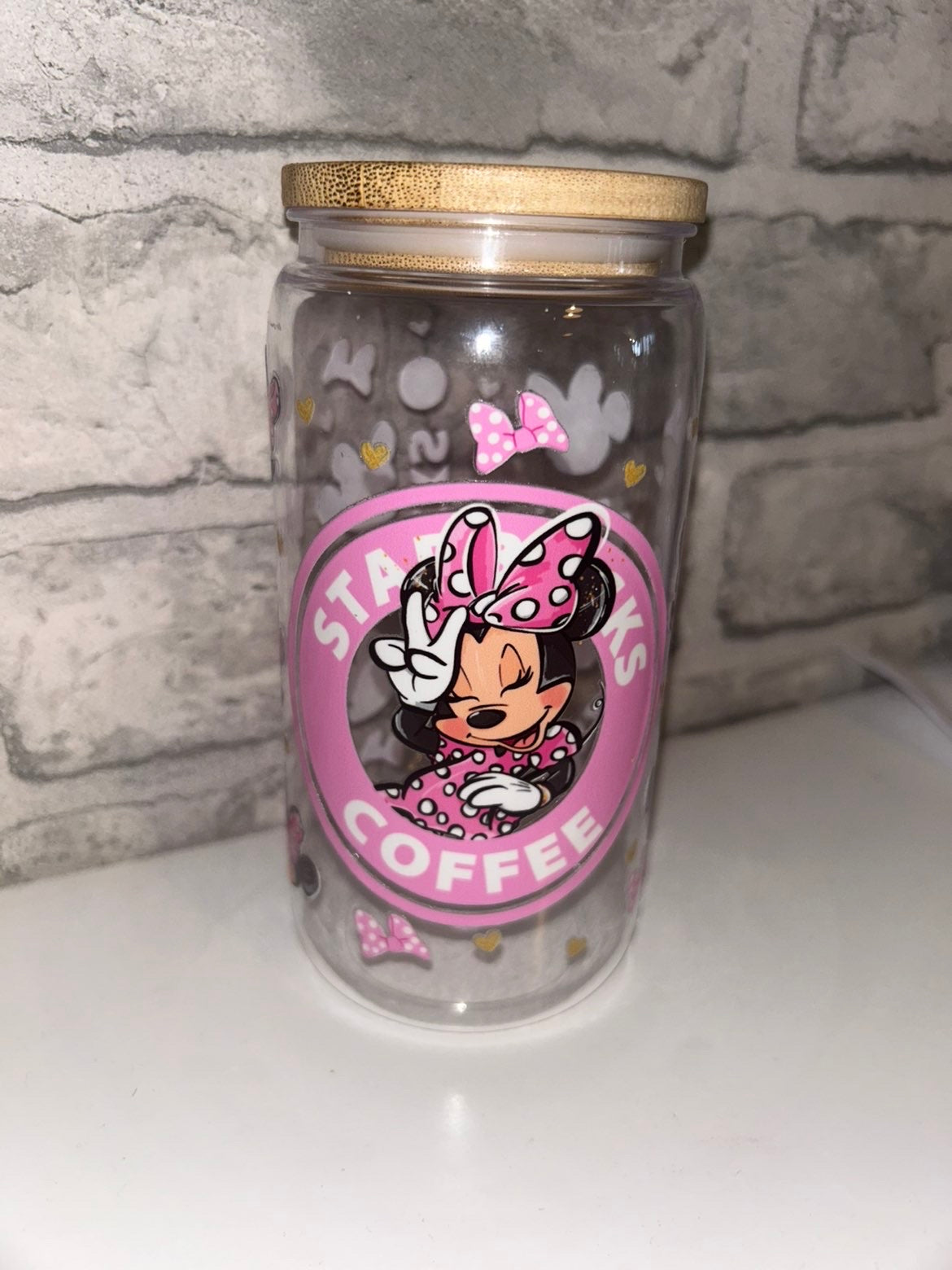 Minnie Mouse Bamboo Cup